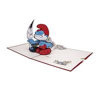 Hartensteler Carte de vœux Pop-Up Les Schtroumpfs, Le Grand Schtroumpf (15x20cm)