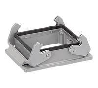 Harting 09 30 032 0301 Base connecteur très résistant, profil bas, Han série B, support, cloison 32B, Han 32B Hoods & Insère
