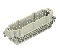Harting 09 33 024 2611 Insert mâle Han® E 24 + PE raccord à vis 1 pc(s)