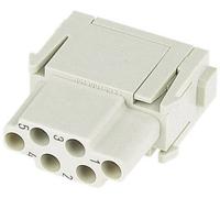 Harting 09140063101 Insert femelle Han® C-Modul 6 + PE à sertir 1 pc(s)