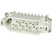 Harting 09210253001 Insert mâle Han® D 25 + PE à sertir 1 pc(s)