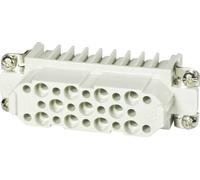 Harting 09210253101 Insert femelle Han® D 25 + PE à sertir 1 pc(s)