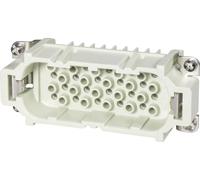 Harting 09210403001 Insert mâle Han® D 40 + PE à sertir 1 pc(s)