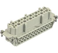 HARTING 09330242701 Insert femelle Han® E 24 + PE raccord à vis 1 pc(s)