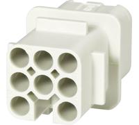 Harting 09360083101 Insert femelle Han® D 8 + PE à sertir