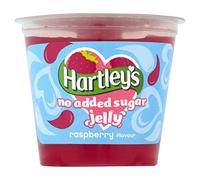 Hartleys Pot De Gelée De Framboise Pas Ajouté 115G De Sucre - Paquet de 6