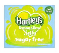 Hartleys sans Sucre Citron Et Lime Cristaux De Gelée De 23G De Paquet de 6