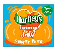 Hartleys sans Sucre d'orange Cristaux De Gelée De 23G De Paquet de 6