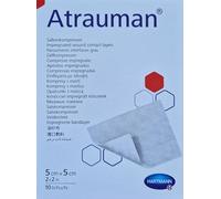 Hartmann Atrauman Salbenkompressen steril 5x5 cm - 10 Stück - B00E6WVZRU | Packung (10 Stück)