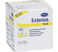 Hartmann Bande Étendu Plus Blanc 2,5mx6cm