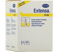 Hartmann Bande Étendu Plus Blanc 2,5mx8cm