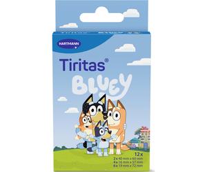 Hartmann Bluey Pansements 3 Tailles 12uts