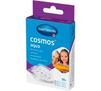 HARTMANN cosmos aqua pansements adhésifs étanches en 3 tailles, 20 pansements
