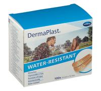 Hartmann DermaPlast® WATER-RESISTANT Pflasterstrips 19 x 72 mm | Faltschachtel (100 Stück)