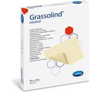 Hartmann Grassolind® Compresse de pommade, différentes tailles - 10 x 10 cm / 50 pièces | Paquet (50 pièces)