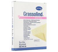 Pansements gras stériles Grassolind neutral Hartmann - 5 x 5 cm
