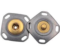 Hartmann Lot de 3?boutons, boutons pression ? coudre env. 27?mm (Diagonale) (23mmx23?mm pages) Lot de 3