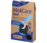 Hartmann Molicare Absorbent 1 Underwear +5 Pads Men M Culotte D'Incontinence pc(s)