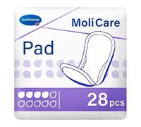 Hartmann Sous-vêtement de protection pour incontinence Molicare Pad 4 Gouttes Pack de 28