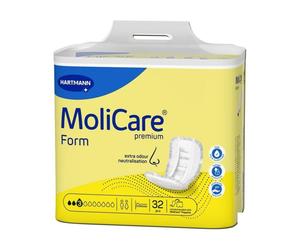 Hartmann Molicare Premium Form 3 gouttes - 4 paquets de 32 protections