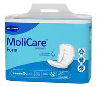 Hartmann MoliCare Premium Form Serviette Pour Incontinence 6 Drops 32 Pièces