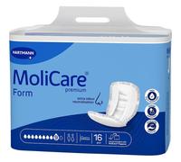 Hartmann MoliCare Premium Form Serviette Pour Incontinence 9 Drops 16 Pièces