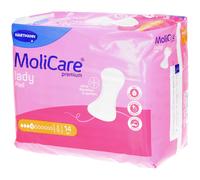 Hartmann Molicare Premium Lady Pad 4 gouttes 43x16cm 12 Bandage(S) 14 pc(s)