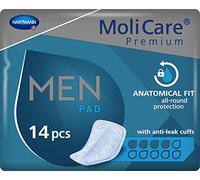 Hartmann Molicare Premium - Tampons pour hommes - Pack de 14