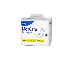 Hartmann Molicare Rectangular - Intraversable - 20 x 40 cm 20 x 40 cm - 6 paquets de 50 protections