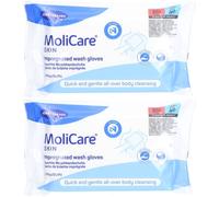 HARTMANN MoliCare Skin Gants de toilette imprégnés Gant(S) 2x8 pc(s)