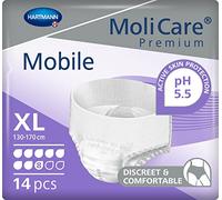 Hartmann MoliCare® Slip d’incontinence Premium Mobile, absorption 8, taille XL (14 pièces)