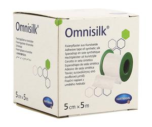 Hartmann Omnisilk Sparadrap De Fixation 5cm x 5m Rouleau 1