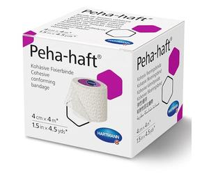 Hartmann Peha Haft Bande de Fixation sans Latex 4m x 4 cm