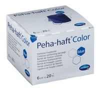 Hartmann Peha-Haft Color Sans Latex Bleu 6cm x 20m Pièce 1 (9324731)