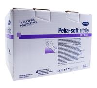 Hartmann Peha-Soft Nitrile Gants Stériles Non Poudrés M 50 Pièces (9422121)