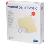 Hartmann Permafoam Classic Pansement en Mousse 15x15cm Bandage(S) 10 pc(s)