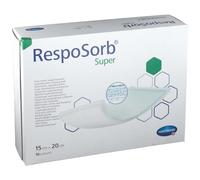 Hartmann RespoSorb Super Pansement 15x20cm 6850224 Compresses 10 pc(s)