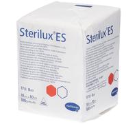 Hartmann Sterilux-ES Compresse de Gaze Hydrophile Non Stérile 8 Plis 17 Fils en Vrac 10 x 10cm 100 unités