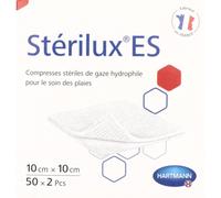 Hartmann Stérilux® ES Compresse de gaze hydrophile à bords rentrés 10 cm x Compresses 1 pc(s)