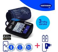 Hartmann Veroval Compact Connect Avec Afib Et Adaptateur De Connexion Bluetooth (Set), Garantie 3 Ans