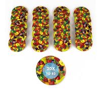 Hartmut Bauer e.K. Lot de 20 couvercles torsadés de Rechange 82 mm pour bocaux à Fruits, couvercles pour bocaux à Confiture, bocaux et bocaux à Confiture