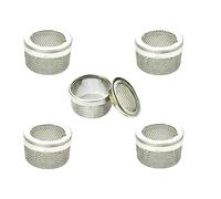 Harts Lot de 5 paniers de nettoyage à ultrasons en acier fin 20 mm x 14 mm pour horlogerie et bijoux