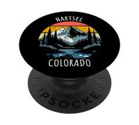 Hartsel, Colorado, États-Unis, Design montagnard rétro PopSockets PopGrip Adhésif