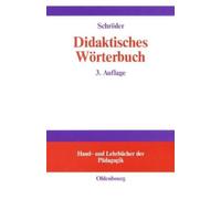 Hartwig Schröder Didaktisches Wörterbuch (Relié)