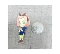 (Haruno Sakura) 4-6 cm Naruto Creative Réfrigérateur Autocollants Magnétiques Mémo Aimant Dessin Animé