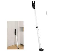 Harupink Barre de sécurité de porte, réglable, protection anti-effraction avec pied en caoutchouc antidérapant, forte capacité de pesée, sécurités de porte et de balcon pour la maison, l'appartement