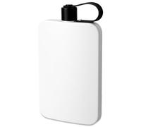 Harupink Flasque en acier inoxydable 304 de 500 ml avec capuchon sans BPA pour whisky, rhum, vodka, convient pour la randonnée et les fêtes (blanc)