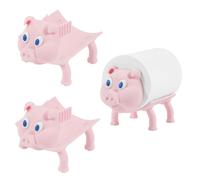 Harupink Frosch Lot de 3 porte-rouleaux de papier toilette empilables, porte-papier toilette amusant, parfait comme décoration pour papier toilette, porte-rouleau de papier toilette ou comme cadeau