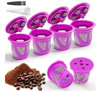 harupink Gobelets K réutilisables pour K-Classic/K-Mini/K-Compact/K-Select/K-Elite/K-Cafe, Reusable K Cups pour K-Supreme/K-Supreme Plus/K-Slim/K-Duo Gen2