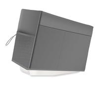 harupink Housse de protection pour machine à coudre - Avec poches - Compatible avec la plupart des machines et accessoires Singer Brother standard - 46 x 21 x 32 cm - Gris